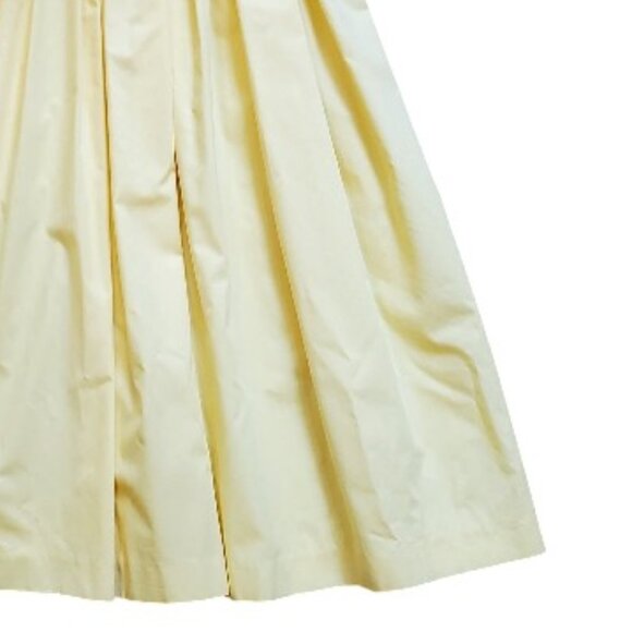 Rare Editions Yellow Smocked Dress Size 12 - Picture 3 of 5